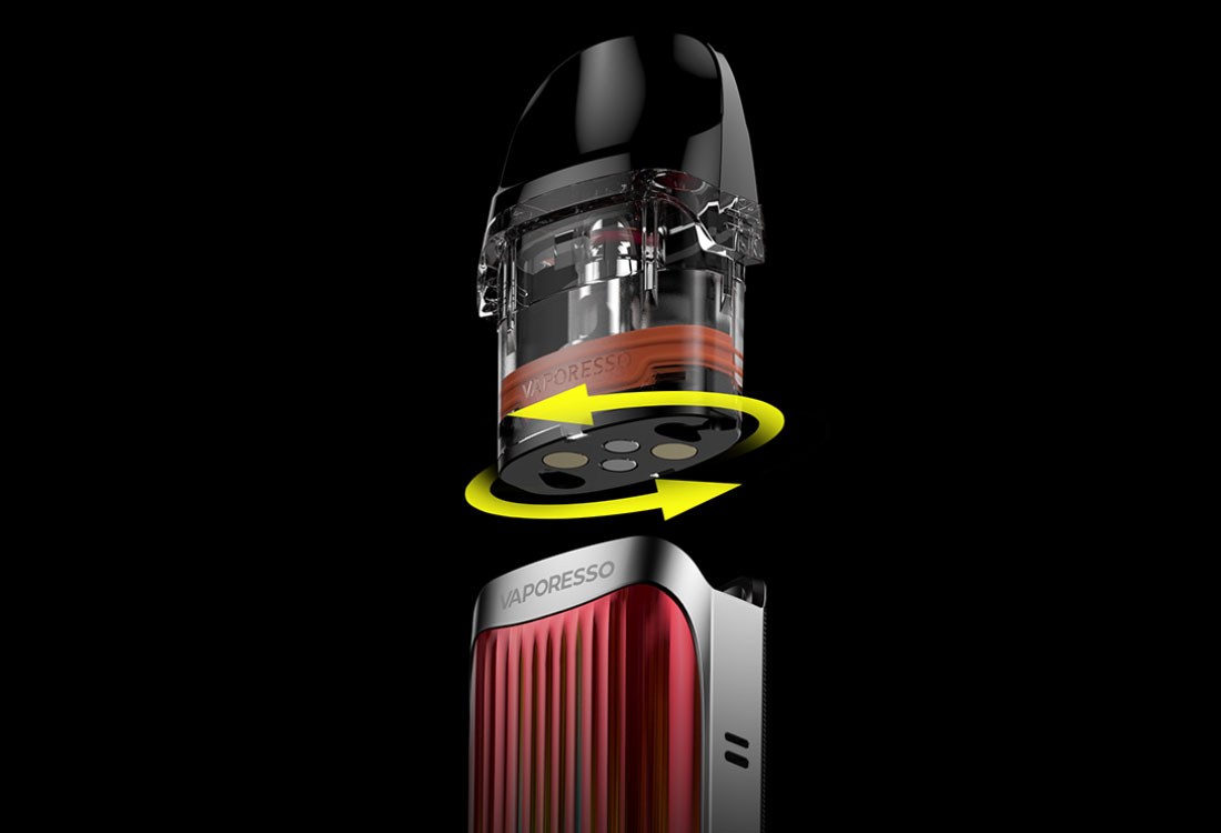 Cigarette électronique Végétol® Ready Vaporesso Luxe QS débit d'air réglable